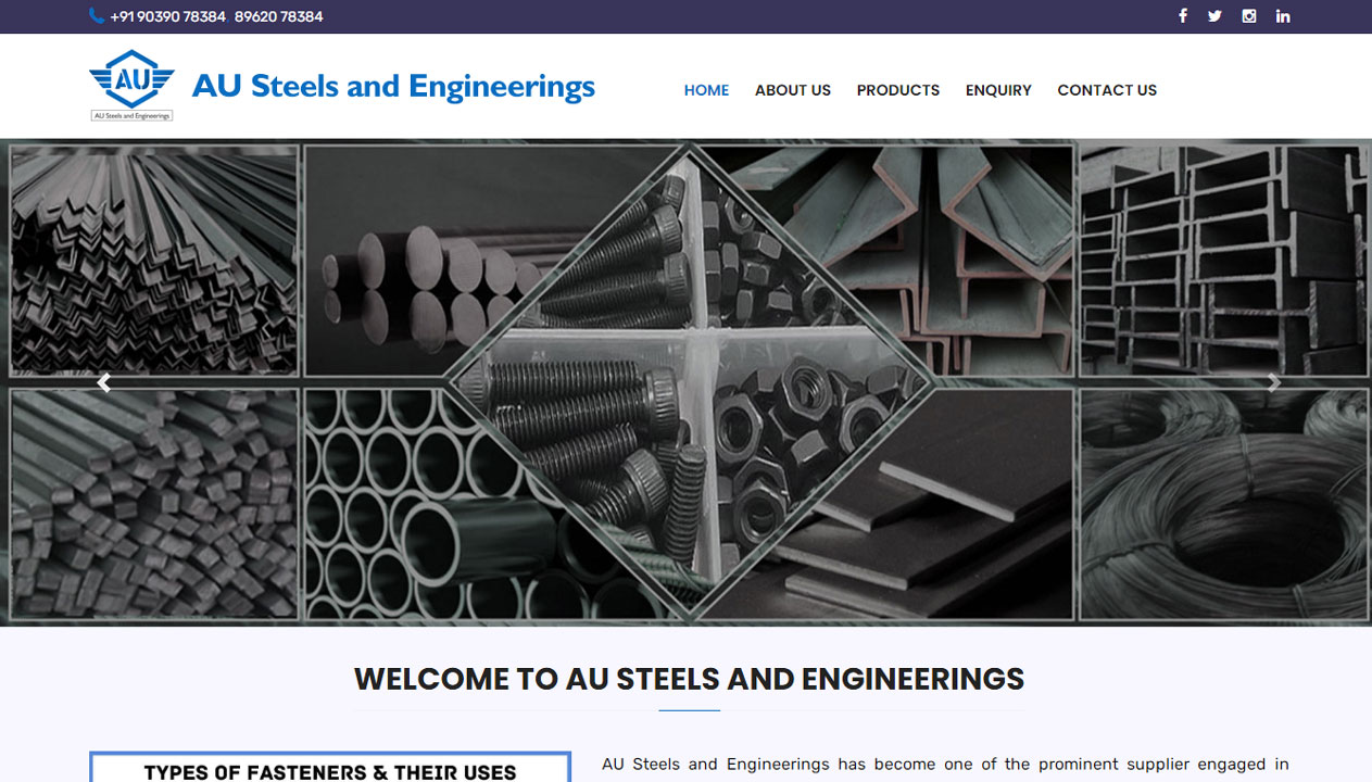 AU Steels and Engineerings