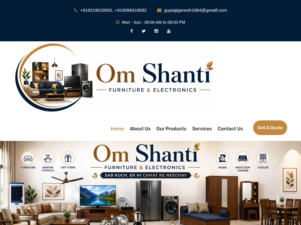 Om Shanti Furniture and Electronics